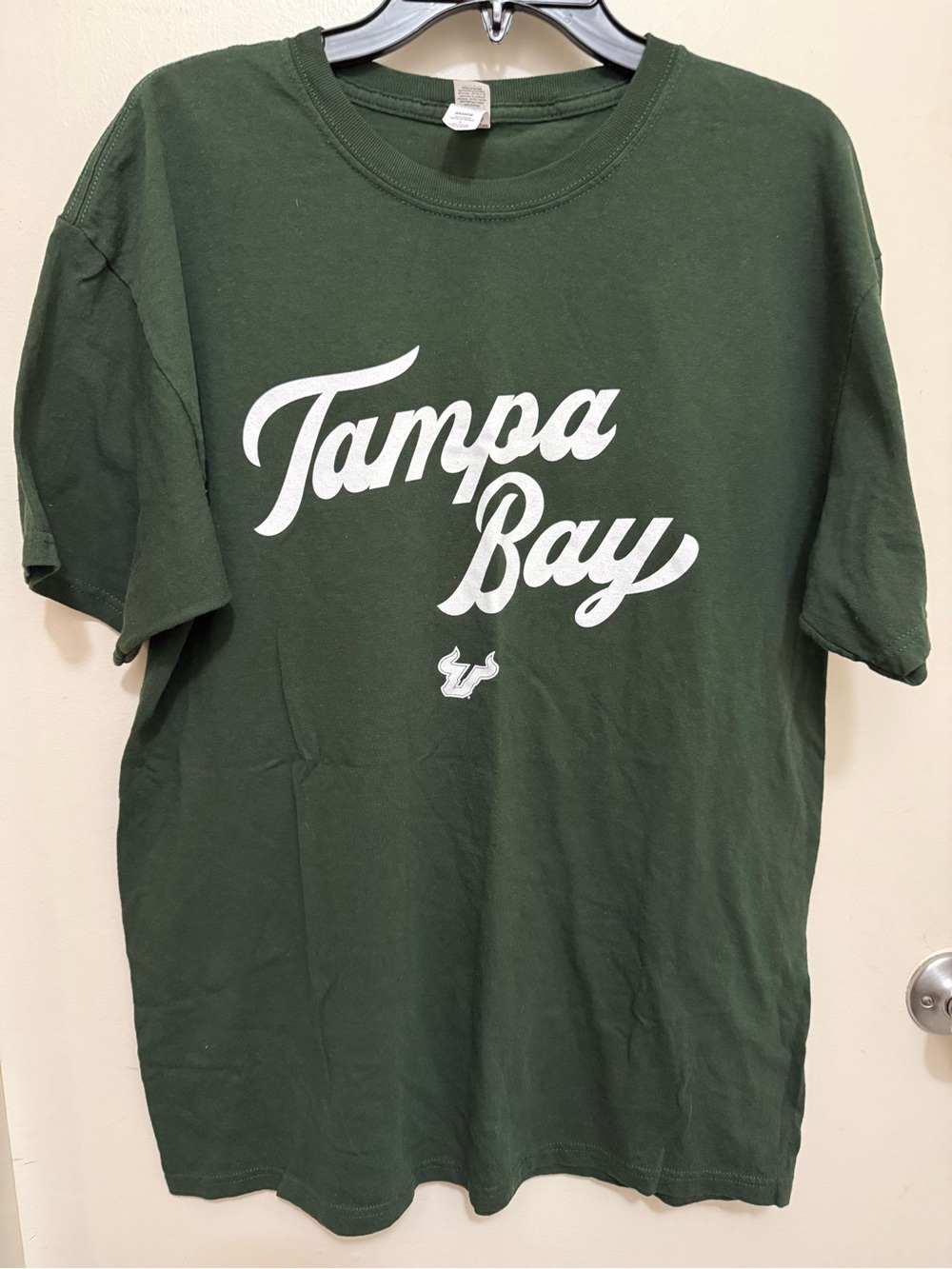 Tampa Bay USF Front / Coca Cola Back Short-Sleeve Tee - Dark Green